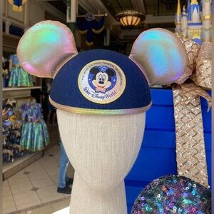Disney Mickey Mouse ears hat Disneyworld 50th anniversary